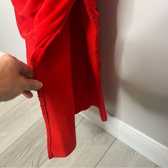 Revolve ELLIAT Red Pippa midi dress SIZE XS - Picture 8 of 10